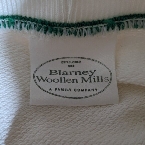 Blarney Woollen Mills Sweatshirt Sweater Ireland Striped Vintage Retro 80s 90s - Picture 9 of 10